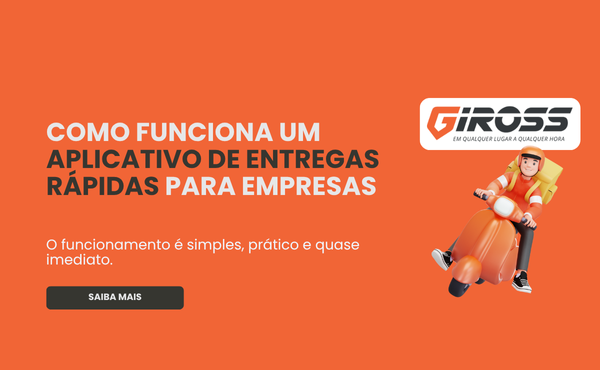 Como funciona um aplicativo de entregas rápidas para empresas
